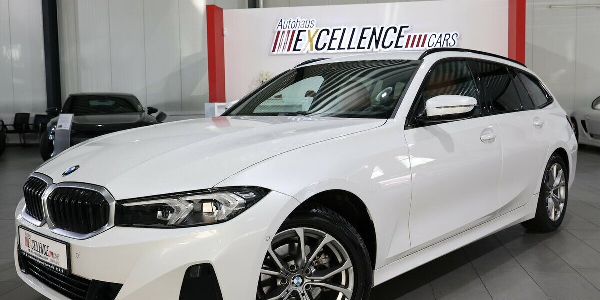 BMW 318d Touring SPORT WHITE & BROWN / CURCED, LED 100.000 km 25.883 &euro; Hamm 59077