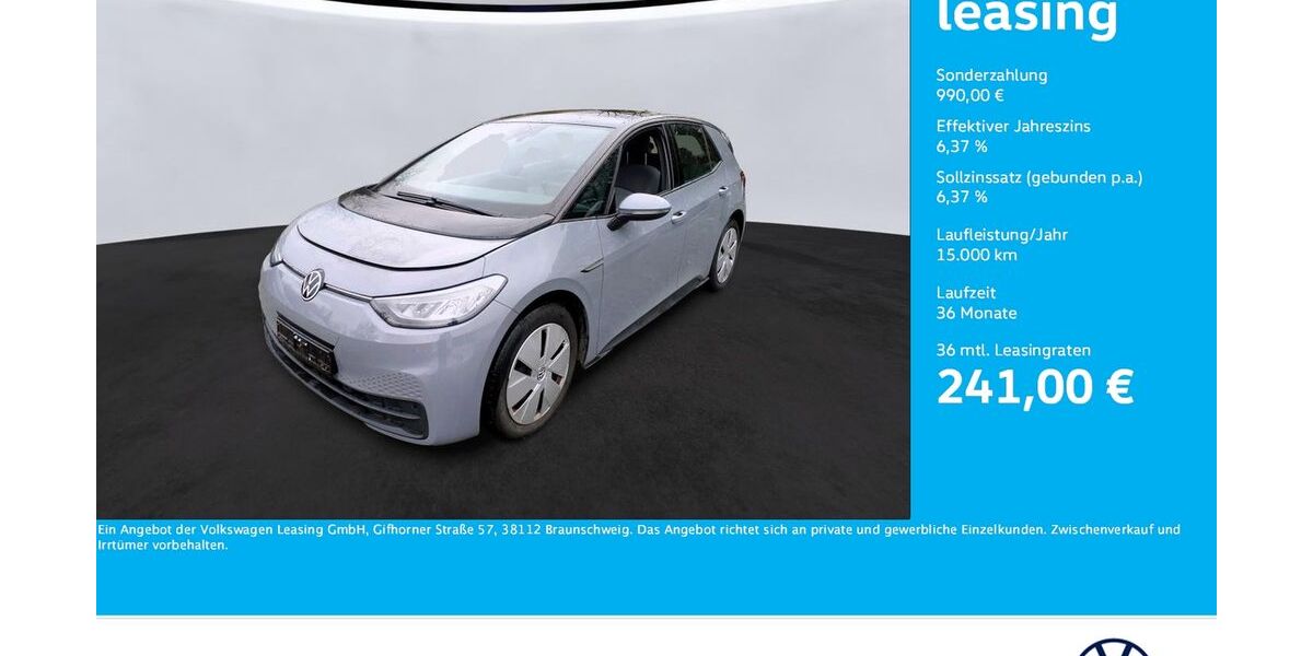 VW ID.3 42.337 km 16.108 &euro; Unna 59423