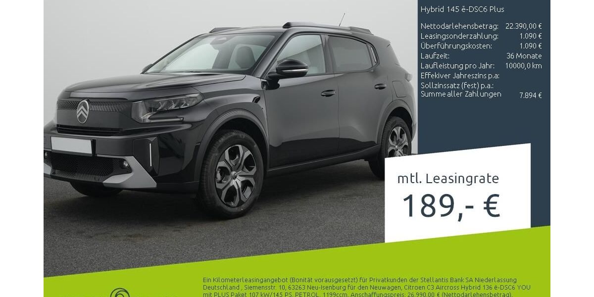 Citroen C3 Aircross 7.052 km 22.890 &euro; Münster - Amelsbüren 48163