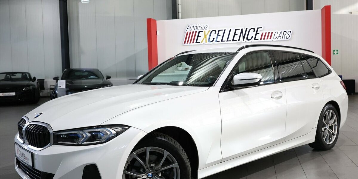 BMW 318d Touring SPORT WHITE & BROWN / CURVED+HUD 114.000 km 26.555 &euro; Hamm 59077